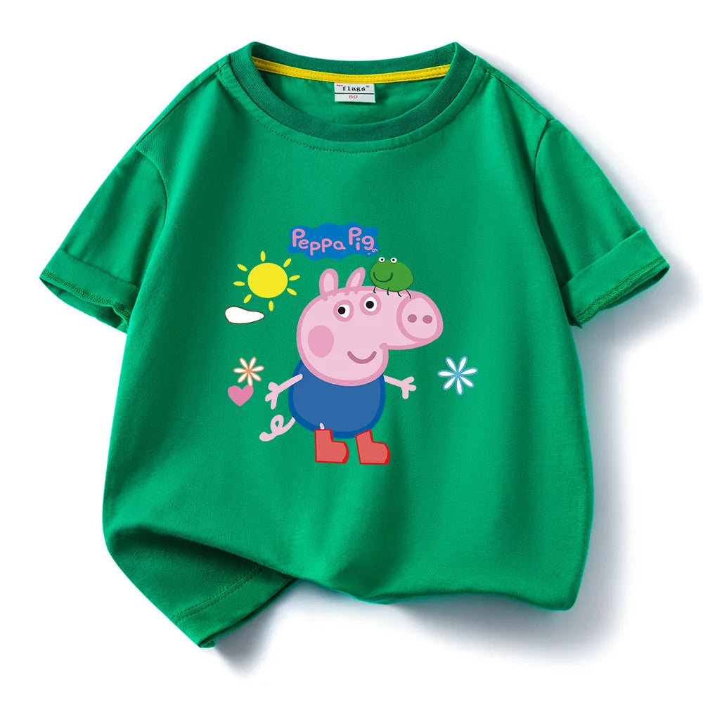 T-shirt Peppa Pig garçons et filles