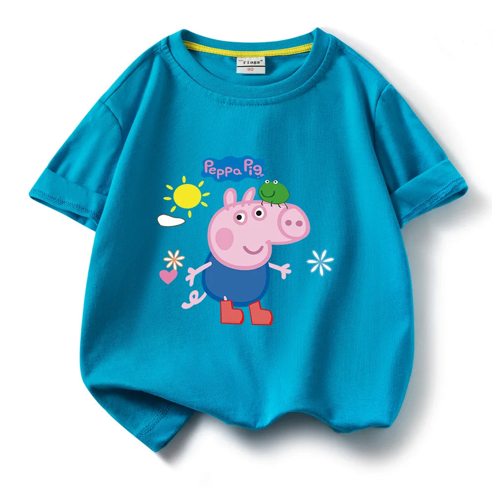 T-shirt Peppa Pig garçons et filles