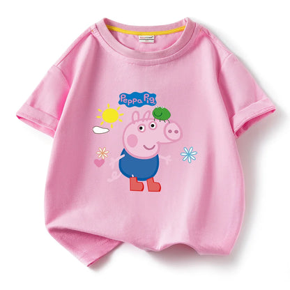 T-shirt Peppa Pig garçons et filles