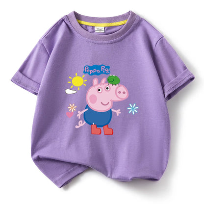 T-shirt Peppa Pig garçons et filles