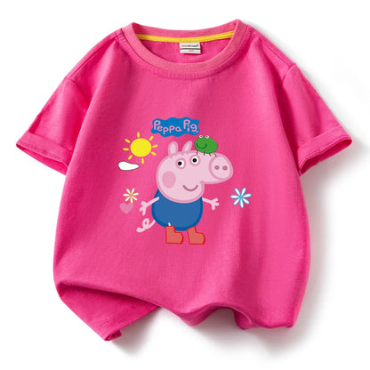 T-shirt Peppa Pig garçons et filles