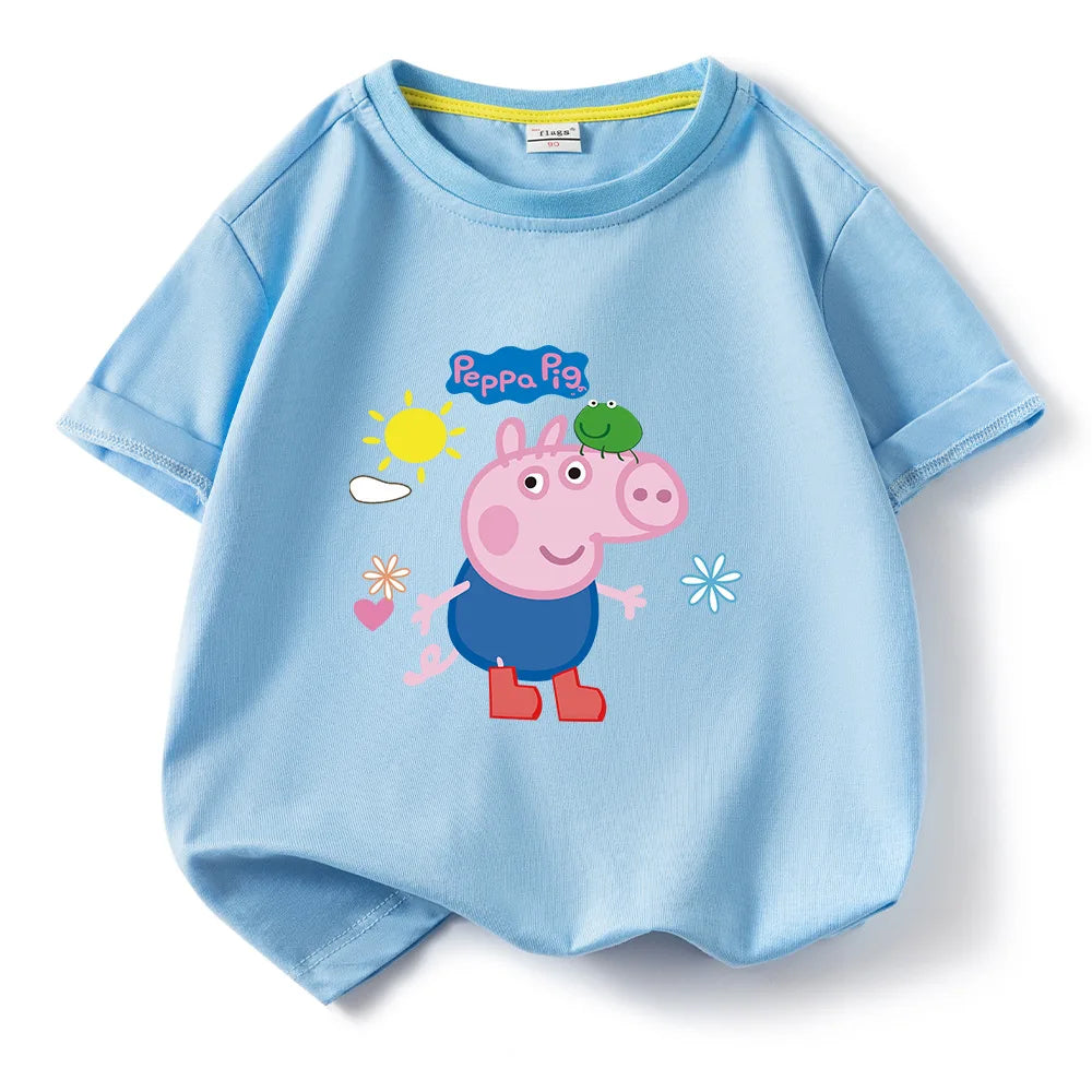 T-shirt Peppa Pig garçons et filles