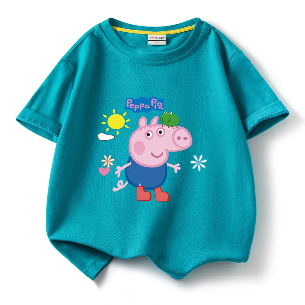 T-shirt Peppa Pig garçons et filles