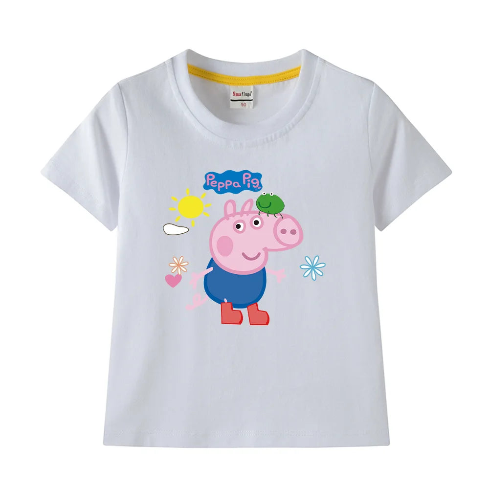 T-shirt Peppa Pig garçons et filles