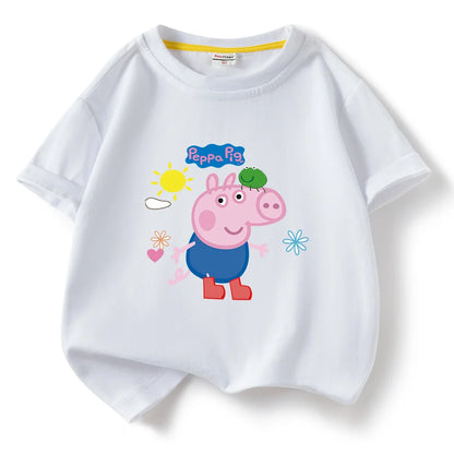 T-shirt Peppa Pig garçons et filles