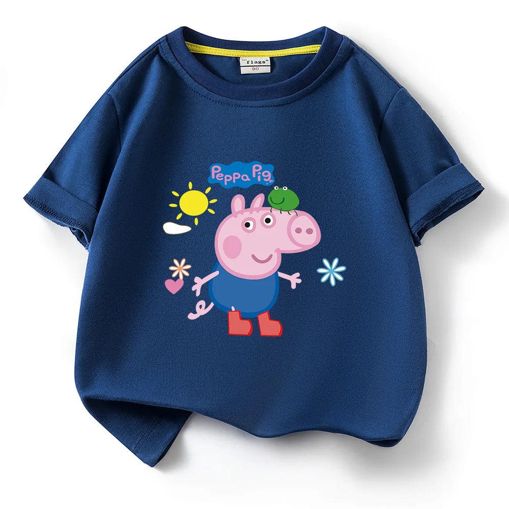 T-shirt Peppa Pig garçons et filles